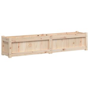 vidaXL Ulkokukkalaatikko 150x31x31 cm t&auml;ysi m&auml;nty