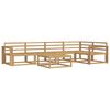 vidaXL Ulkosohvakokoelma 6 pcs valkoinen 79 x 79 x 37 cm