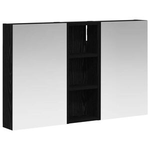 vidaXL Kylpyhuoneen kaappisetti 3 pcs 80 x 10,5 x 50 cm Tekninen puu