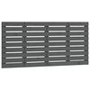 vidaXL S&auml;ngynp&auml;&auml;ty sein&auml;lle harmaa 141x3x63 cm t&auml;ysi m&auml;nty