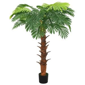 vidaXL Tekokasvi japanink&auml;pypalmu ruukulla 160 cm vihre&auml;