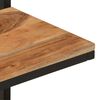 vidaXL Sein&auml;hylly 40x30x50 cm t&auml;ysi akasiapuu ja rauta