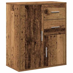 vidaXL Sivup&ouml;yt&auml; Vanha puu 60 x 31 x 70 cm Tekninen puu