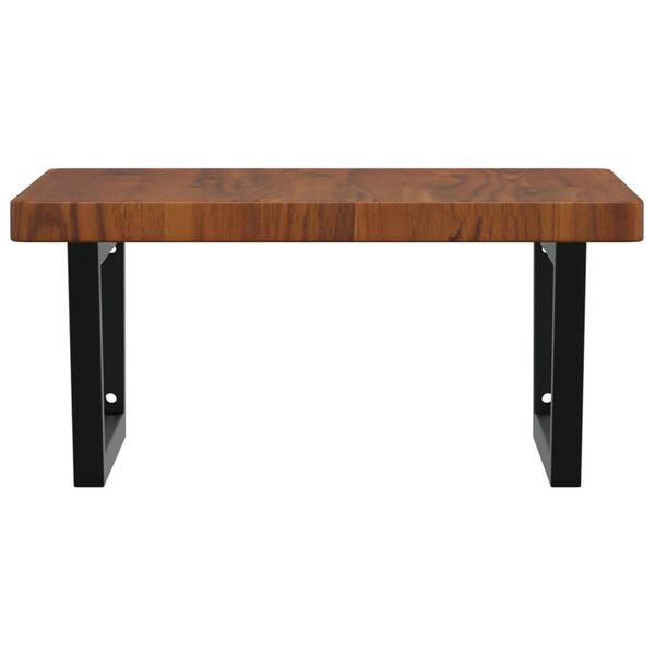 vidaXL Pesuallashylly sein&auml;lle ter&auml;s ja t&auml;ysi tammi