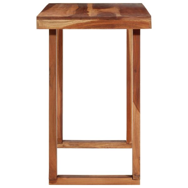 vidaXL Ruokap&ouml;yt&auml; 110x50x76 cm t&auml;ysi akaasiapuu