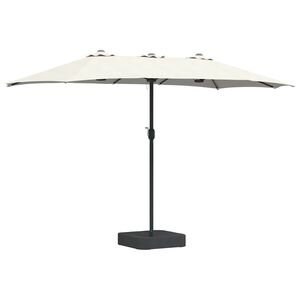 vidaXL Puutarhavarjo Hiekka 385 x 209 x 244 cm Polyesteri ja ter&auml;s