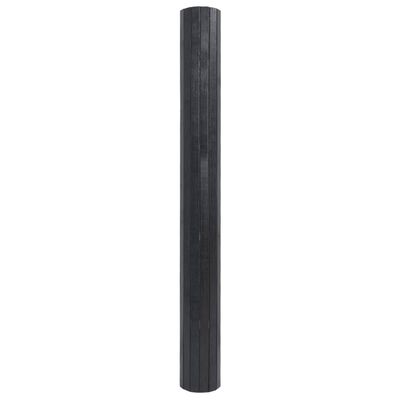 vidaXL Matto suorakaide harmaa 100x400 cm bambu