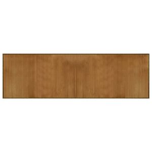 vidaXL Matto suorakaide ruskea 60x200 cm bambu