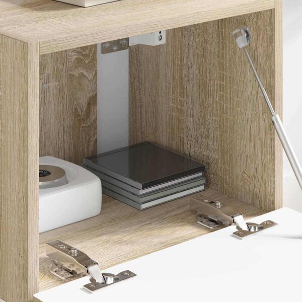 vidaXL TV-seinäkaappi Sonoma 60 x 31 x 29.5 cm Tekninen puu