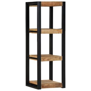 vidaXL Sein&auml;hylly 35x35x100 cm Massiivipuuta mango