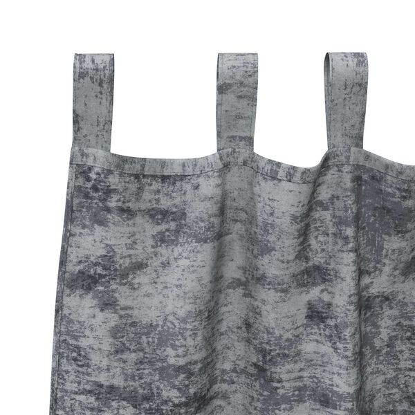 vidaXL Samettiverhot verhoilla 2 pcs Harmaa hopea 140 x 140 cm Sametti