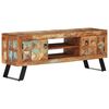 vidaXL TV-taso 112x30x45 cm kierr&auml;tetty t&auml;yspuu