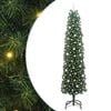 vidaXL Tekojoulukuusi Vihre&auml; 240 cm PVC, ter&auml;s ja muovi