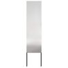 vidaXL Puutarhan yksityisyyden verho Viivakuvio Hopea 32 x 140 cm