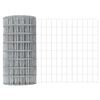 vidaXL Euroaita 0,4 x 25 m PVC-pintainen rauta