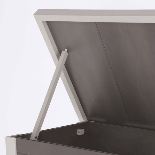 Kerbl ECO kissantalo Eli 57x45x43 cm harmaa ja valkoinen