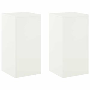 vidaXL Kasviteline 2 pcs valkoinen 30 x 30 x 60 cm Ter&auml;s