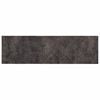 vidaXL Keitti&ouml;matto musta betoni 150 x 45 cm 100% polyamidi