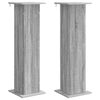 vidaXL Kasviteline 2 kpl Harmaa sonoma 30,5 x 30 x 100,5 cm