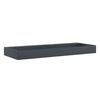 vidaXL Pesuallas 120x46x11 cm mineraali-/marmorivalu antrasiitti