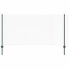 vidaXL Kuusikulmainen aita pylv&auml;&auml;ll&auml; 50 x 1,2 m PVC-pinnoitettu ter&auml;s