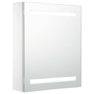 vidaXL LED kylpyhuoneen peilikaappi 50x13,5x60 cm