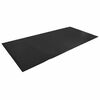 vidaXL Urheilu Suojamatto Musta 150 x 75 x 0.6 cm Polyvinyylikloridi