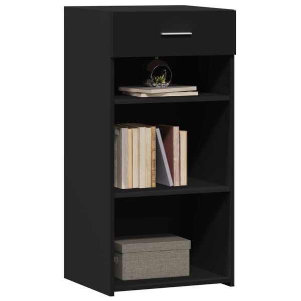 vidaXL Senkki musta 45x42,5x93 cm tekninen puu