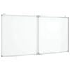 vidaXL Magneettinen taitettava tussitaulu 120x60x1,7 cm cm alumiini