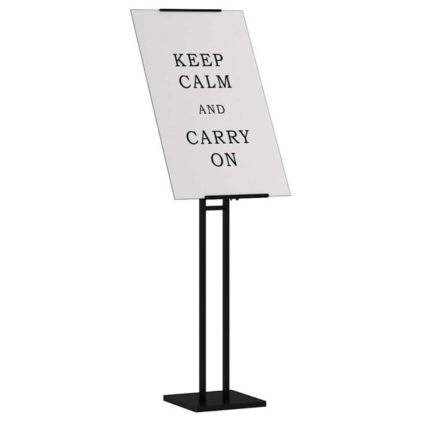 vidaXL Messun&auml;yt&ouml;t 2 pcs Musta 26,5 x 26,5 x 150 cm Ter&auml;s