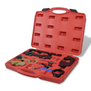 vidaXL 11-osainen Ajoitusty&ouml;kalusarja malleille BMW M42/44/50/52/54/56