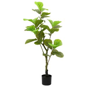 vidaXL Keinotekoinen Ficus Tree 30 Lehdet 125 cm Vihre&auml;