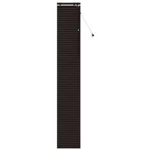 vidaXL Venezia-verho Tumma ruskea 50 x 250 cm 35 mm