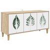 vidaXL TV-kaappi HANAU 102 x 33 x 50 cm Sonoma Tekninen puu