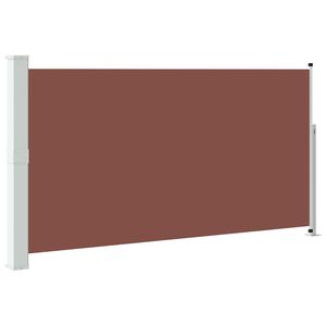 vidaXL Sivumarkiisi terassille 160 x 300 cm ruskea