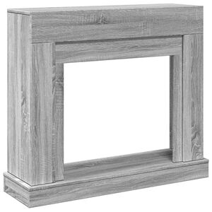 vidaXL Takan ymp&auml;rys harmaa Sonoma 100x30x87,5 cm tekninen puu
