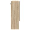 vidaXL Peilikaappi ovella Sonoma tammi 59 x 17 x 55 cm Tekninen puu