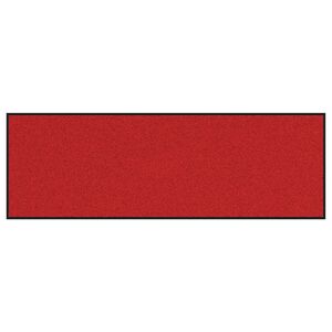 vidaXL Ovenmatto Punainen ja Musta 60 x 180 cm 100% polyamidi
