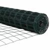 vidaXL Euroaita Vihreä 0,4 x 10 m PVC-pintainen rauta