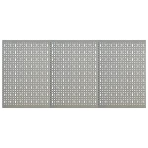 vidaXL Sein&auml;&auml;n kiinnitett&auml;v&auml;t ty&ouml;kalutaulut 3 kpl 40x58 cm ter&auml;s