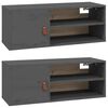 vidaXL Sein&auml;kaapit 2 kpl harmaa 80x30x30 cm t&auml;ysi m&auml;nty