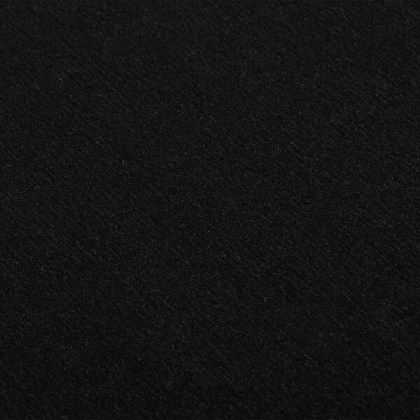 vidaXL K&auml;yt&auml;v&auml;matto BCF musta kuviolla 100x500 cm