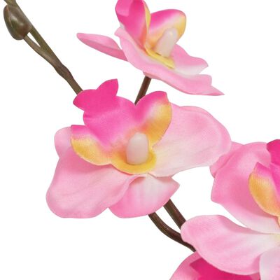 vidaXL Tekokukka ruukulla orkidea 30 cm vaaleanpunainen