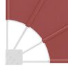vidaXL Kokoontaittuva parvekkeen sivumarkiisi terrakotta 140x140 cm