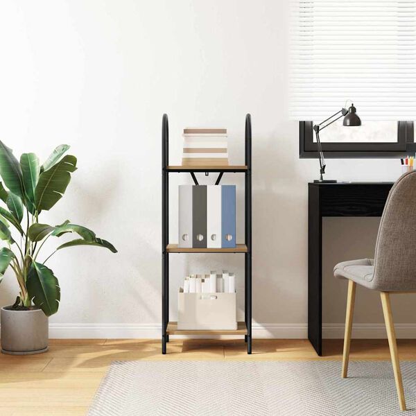 vidaXL Kirjahylly Artisan tammi 40 x 30 x 109 cm Tekninen puu