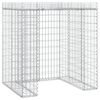vidaXL Gabion kivikorisein&auml; j&auml;teastialle 110x91x120 cm sinkitty rauta