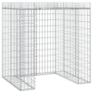 vidaXL Gabion kivikorisein&auml; j&auml;teastialle 110x91x120 cm sinkitty rauta