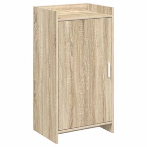 vidaXL Kenk&auml;kaappi ovella Sonoma-tammi 48 x 36 x 92 cm Tekninen puu