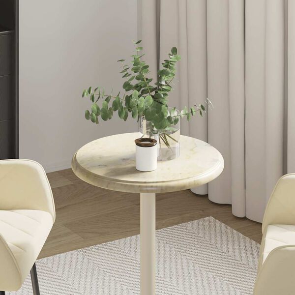 vidaXL P&ouml;yt&auml;levy kerma &Oslash;40x2,5 cm marmori