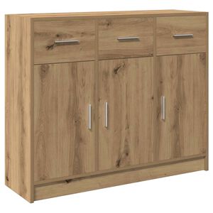 vidaXL Senkki k&auml;sity&ouml;l&auml;inen tammi 91x28x75 cm tekninen puu